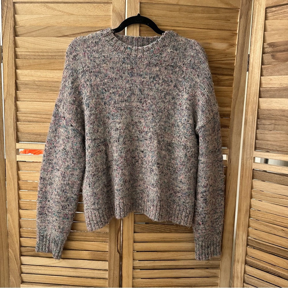 Jenni Kayne Multicolor Pullover Cotton Wool Blend Sweater XS